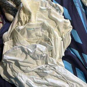 Snoo sleep sacks and mattress pad cover. All sizes